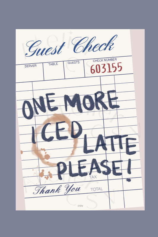 Guest Check Print